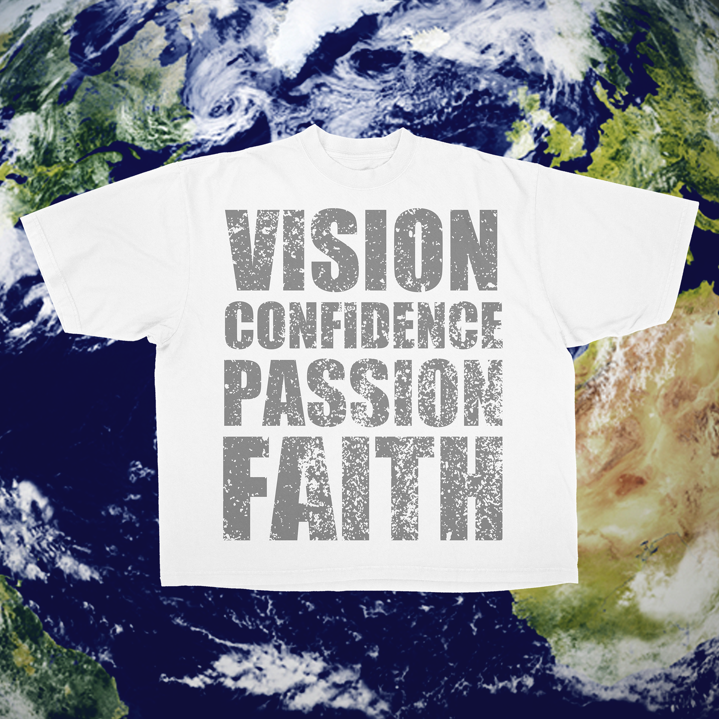 - VISION CONFIDENCE PASSION FAITH