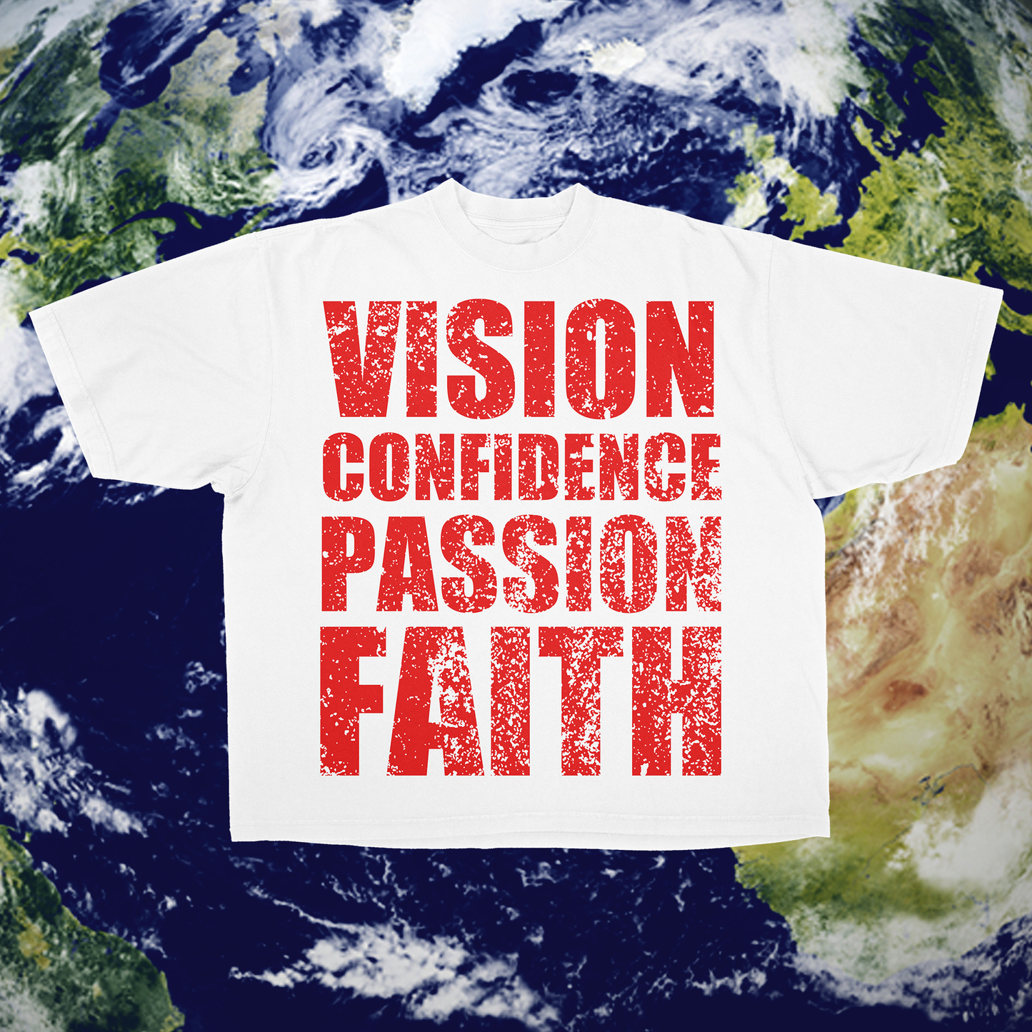 - VISION CONFIDENCE PASSION FAITH