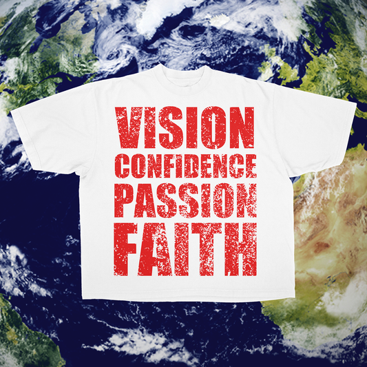 - VISION CONFIDENCE PASSION FAITH