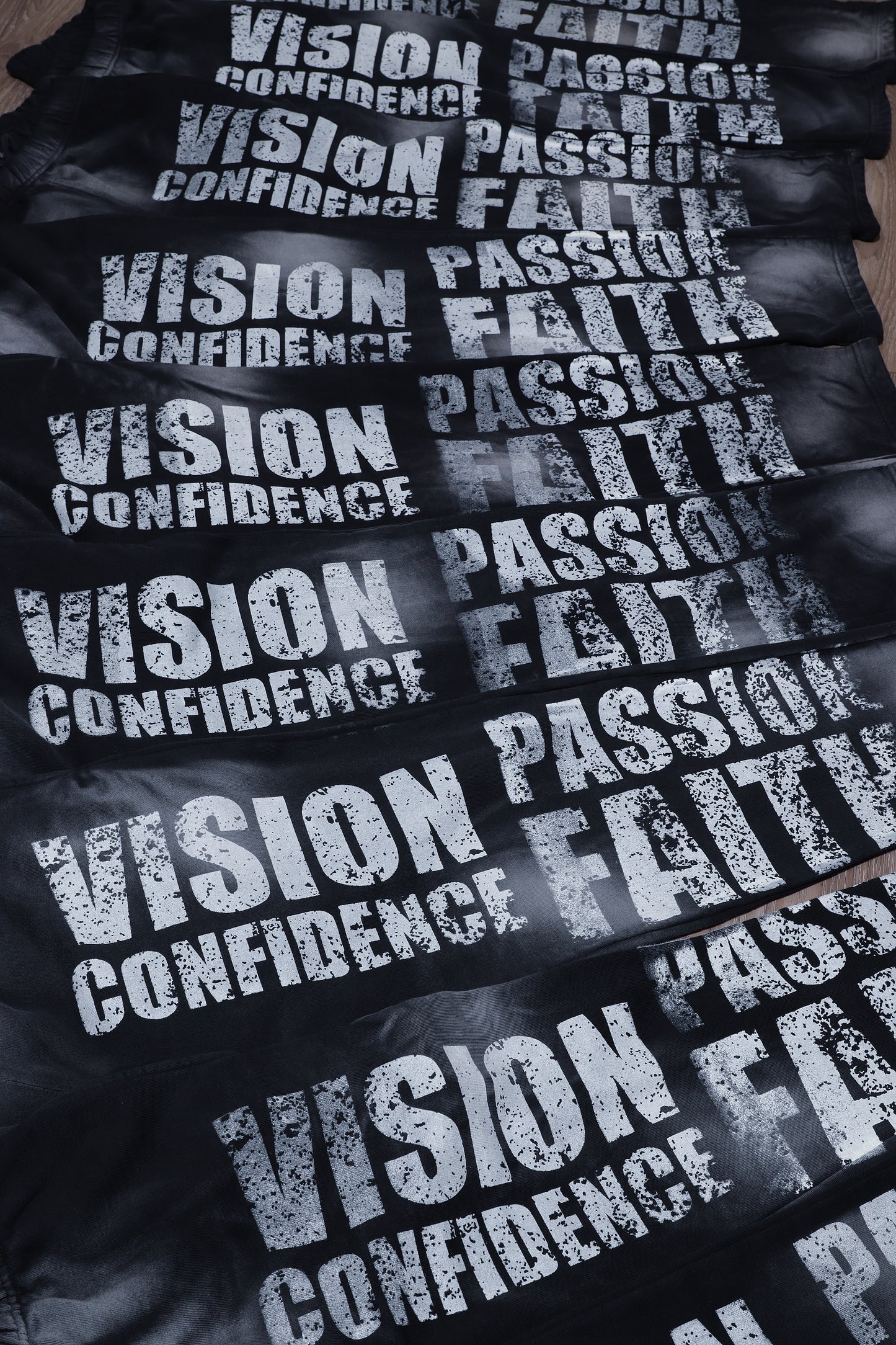 - VISION CONFIDENCE PASSION FAITH