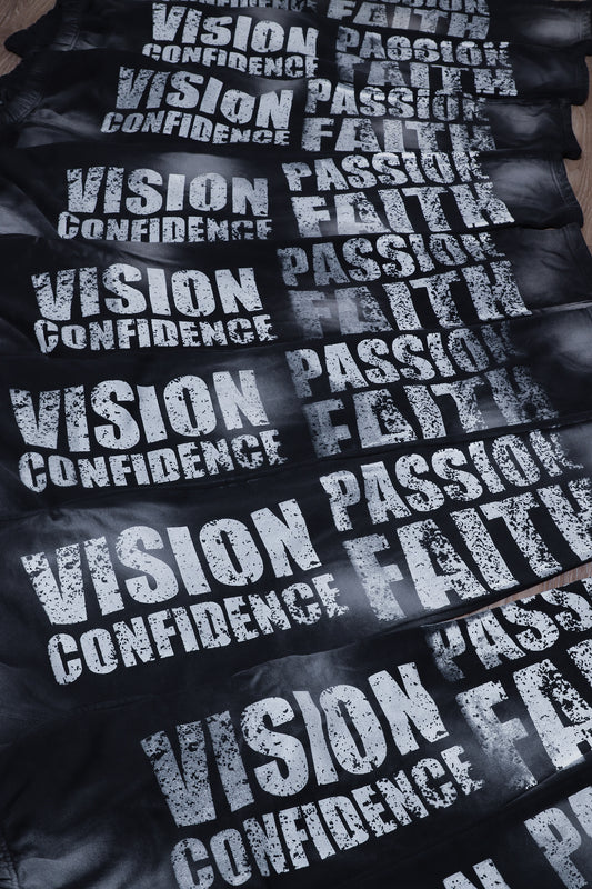- VISION CONFIDENCE PASSION FAITH