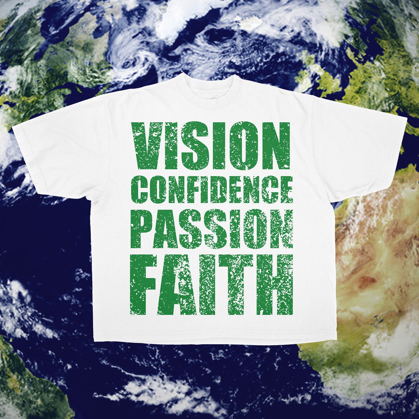 - VISION CONFIDENCE PASSION FAITH