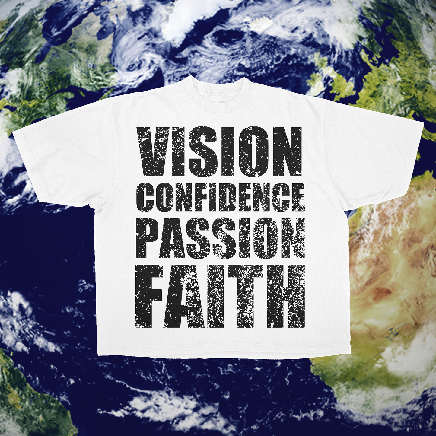 - VISION CONFIDENCE PASSION FAITH