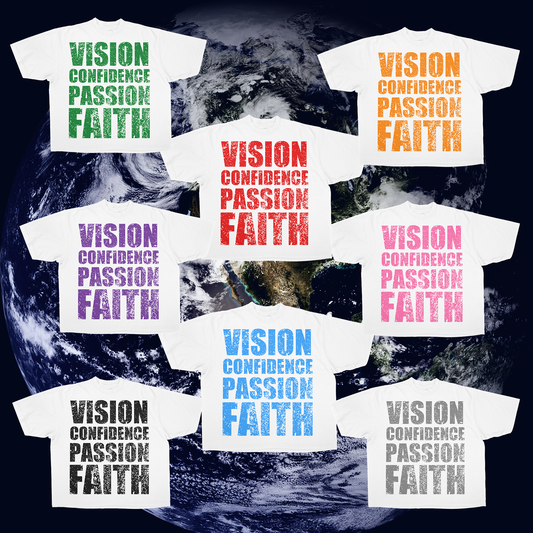 - VISION CONFIDENCE PASSION FAITH